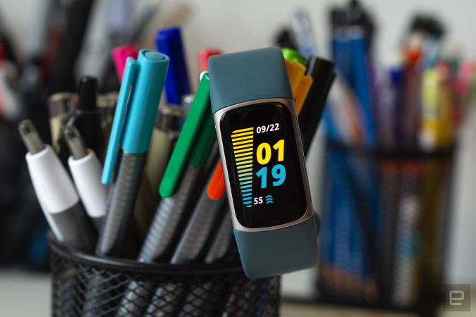 Monitor de actividad física Fitbit Charge 5