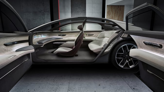 Audi Grandsphere concept EV interior