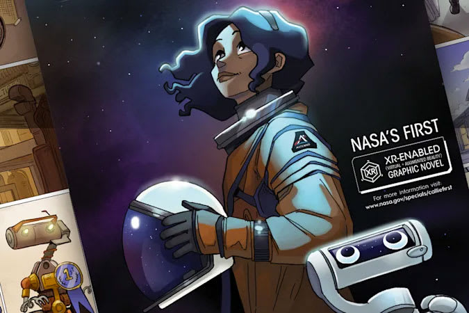 Image from NASA graphic novel 'First Woman'