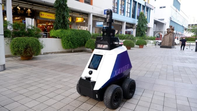 Singapore Xavier robot