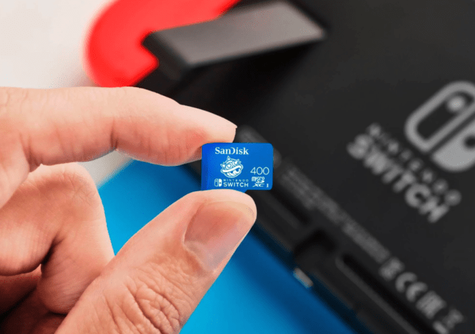 SanDisk microSDXC card for Nintendo Switch (400GB)