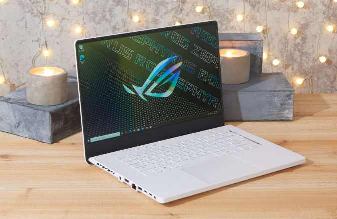 ASUS Zephyrus G15 for the Engadget 2021 Holiday Gift Guide. 
