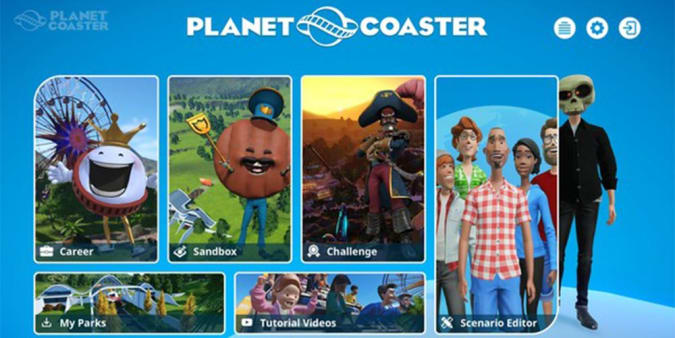 Planet Coaster: Coaster Park Simulation Game

