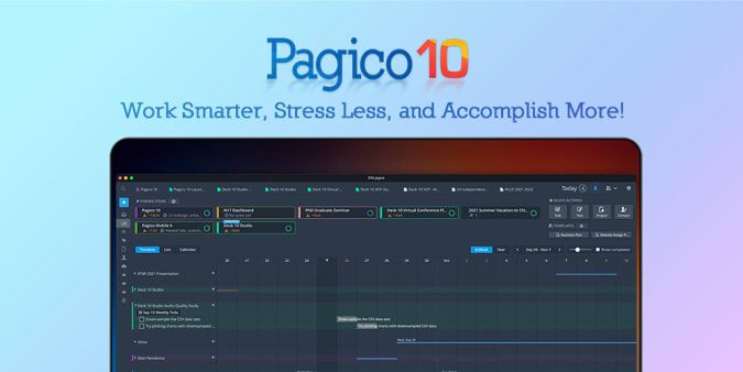 Pagico Task & Data Management Software
