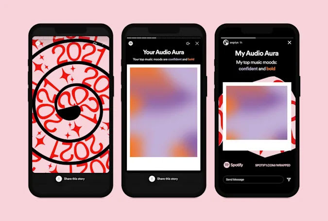 Image of an example of Spotify Wrapped.
