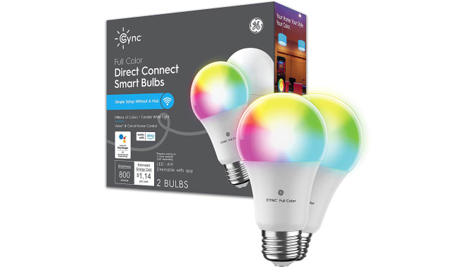 GE Cync smart light bulbs