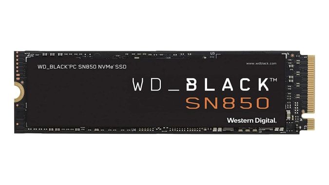 WD Black SN850 SSD