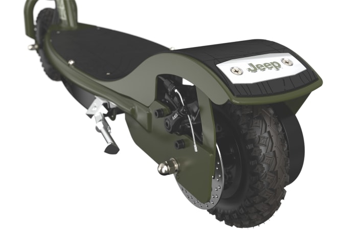 Razor x Jeep RX200 off-road electric scooter rear