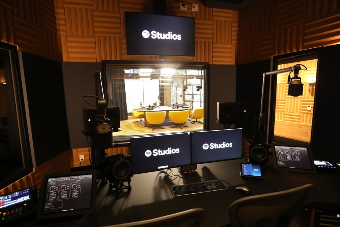 LOS ANGELES, CA - NOVEMBER 20, 2021 - The Engineer Room is located next to the main studio, 
