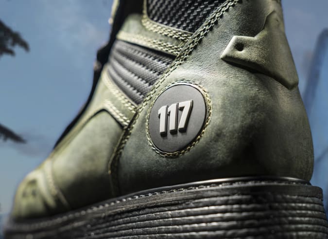 Wolverine x Halo: The Master Chief boot