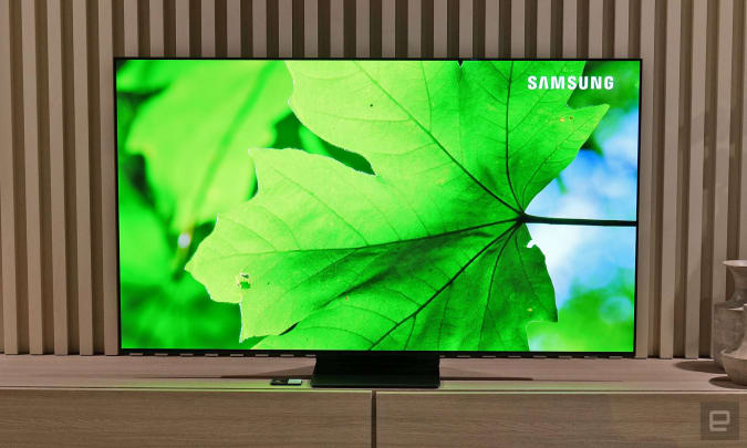 Tee S95B é a primeira nova TV OLED da Samsung em quase uma década