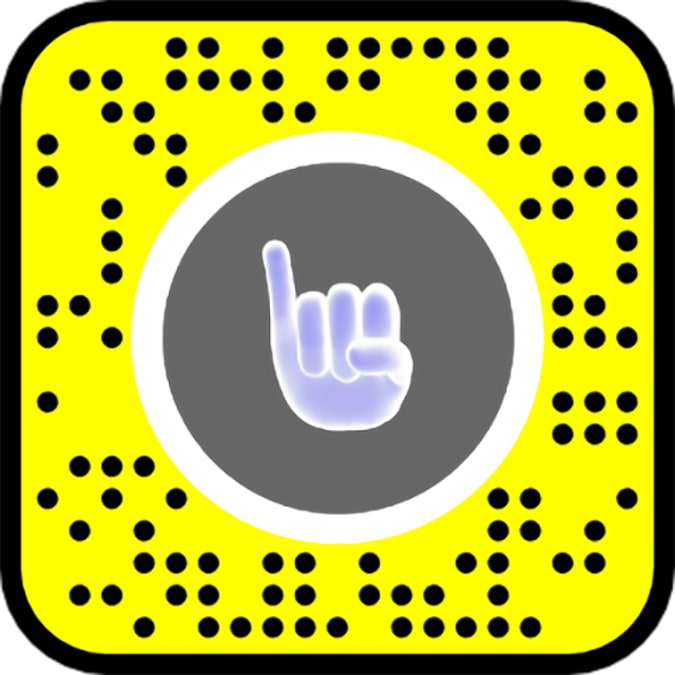 Snapchat ASL Alphabet Lens Snapcode