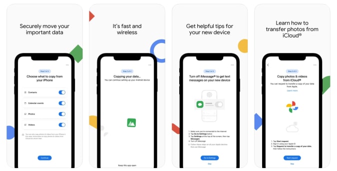 Google's 'Switch to Android' app is finally available on iOS