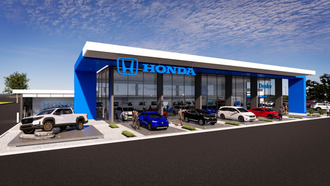 Honda dealership with EV upgrades