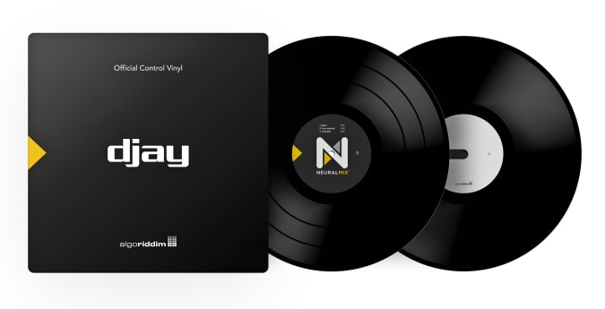 djay Pro AI's Neural Mix control vinyl.