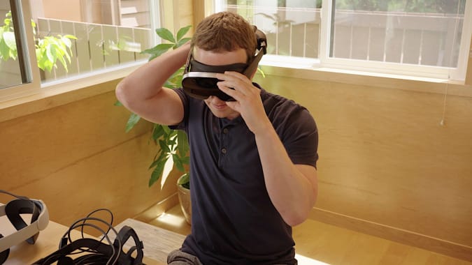 Prototipi di cuffie VR di Meta Reality Labs
