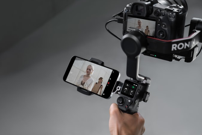 DJI's RS3 mirrorless camera stabilizer automatically unlocks and is easier to balance