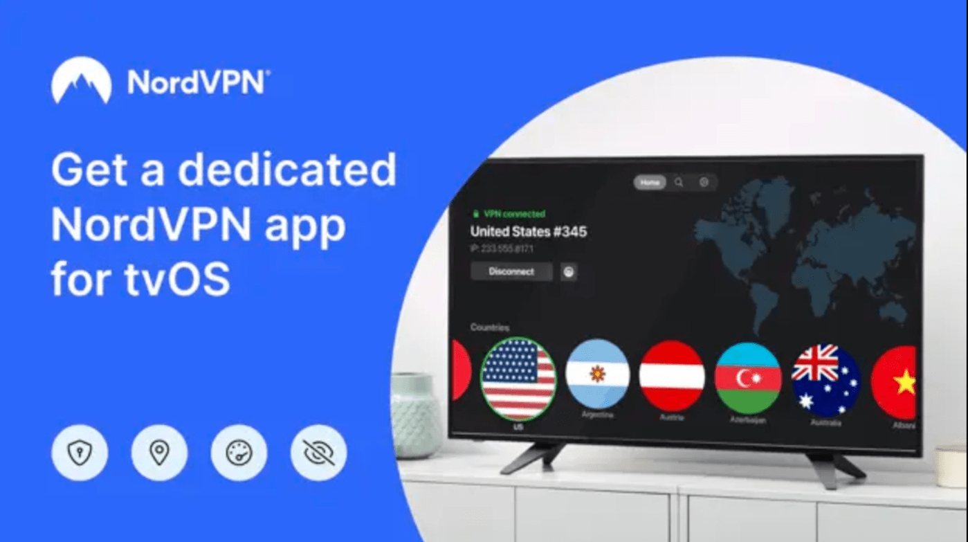 NordVPN comes to the Apple TV