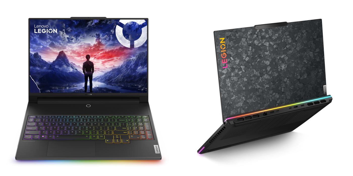 Lenovo announces new gaming laptops at CES that feature proprietary cooling tech and performance-enhancing AI chips
