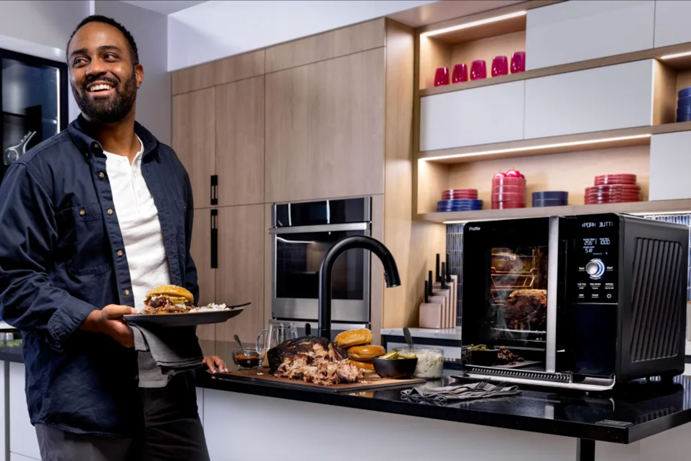 The new GE Profile Smart Indoor Smoker is $300 off right now