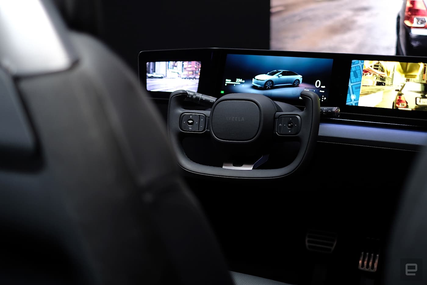 I played Horizon Forbidden West inside Sony and Honda's Afeela concept EV at CES 2024
