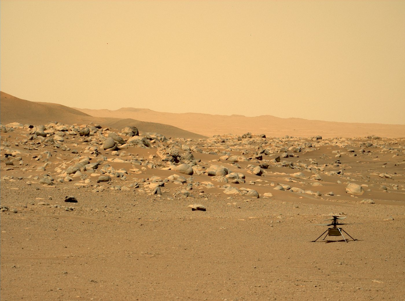 NASA says it's reestablished contact with the Ingenuity Mars helicopter