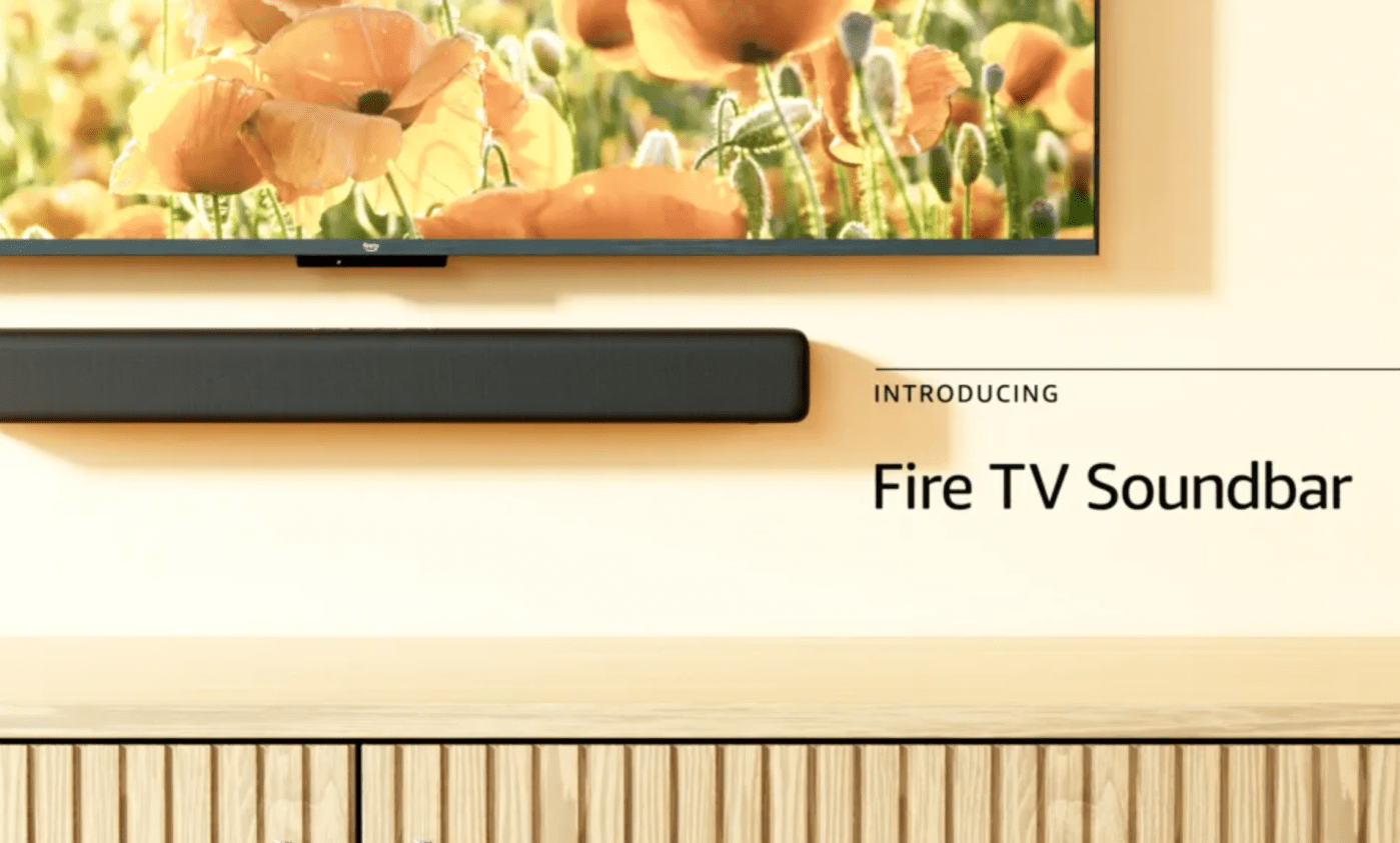 Amazon's Fire TV soundbar is back on sale for $100