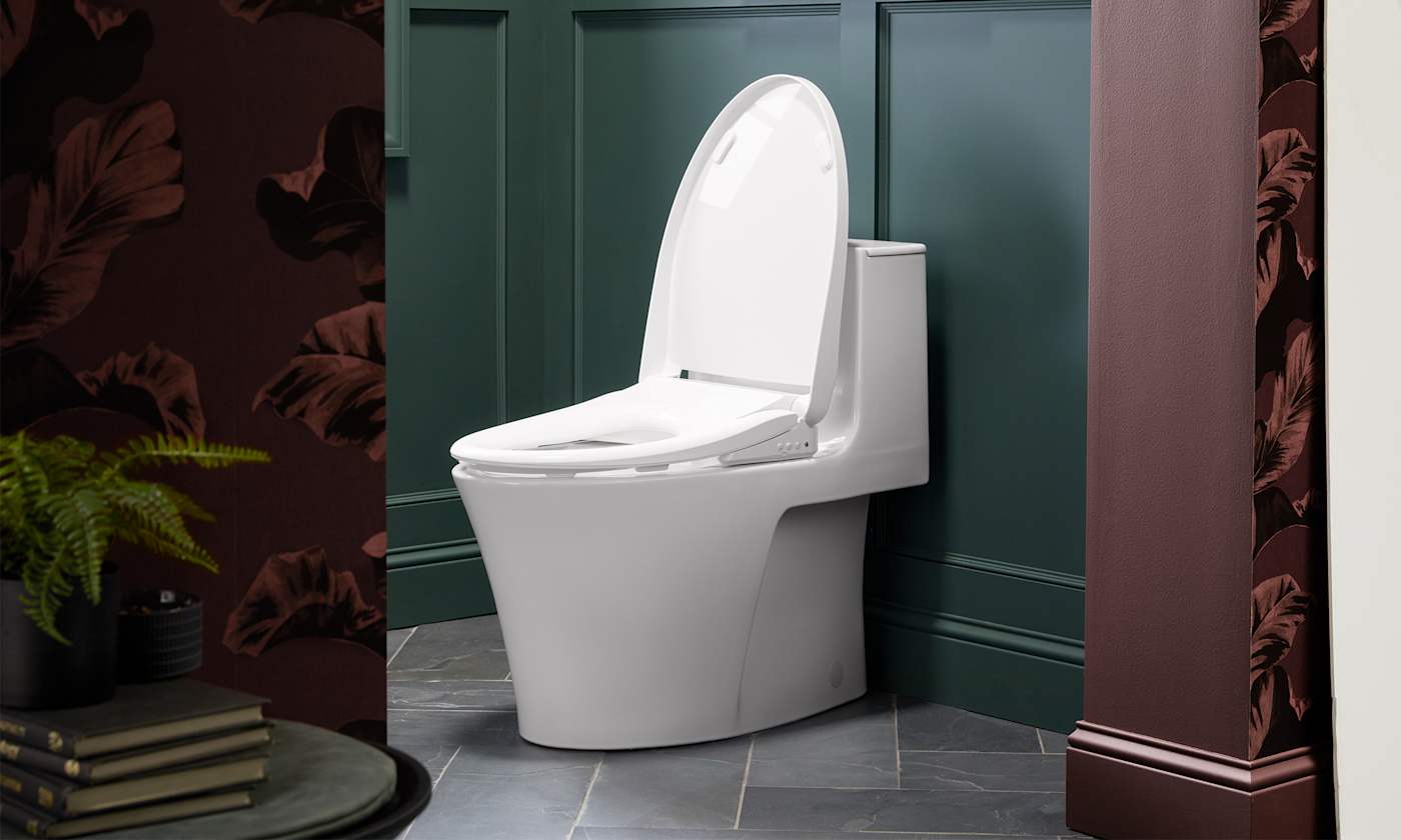 Kohler's voice-controlled bidet seat turns your dumb toilet into a luxurious smart-throne