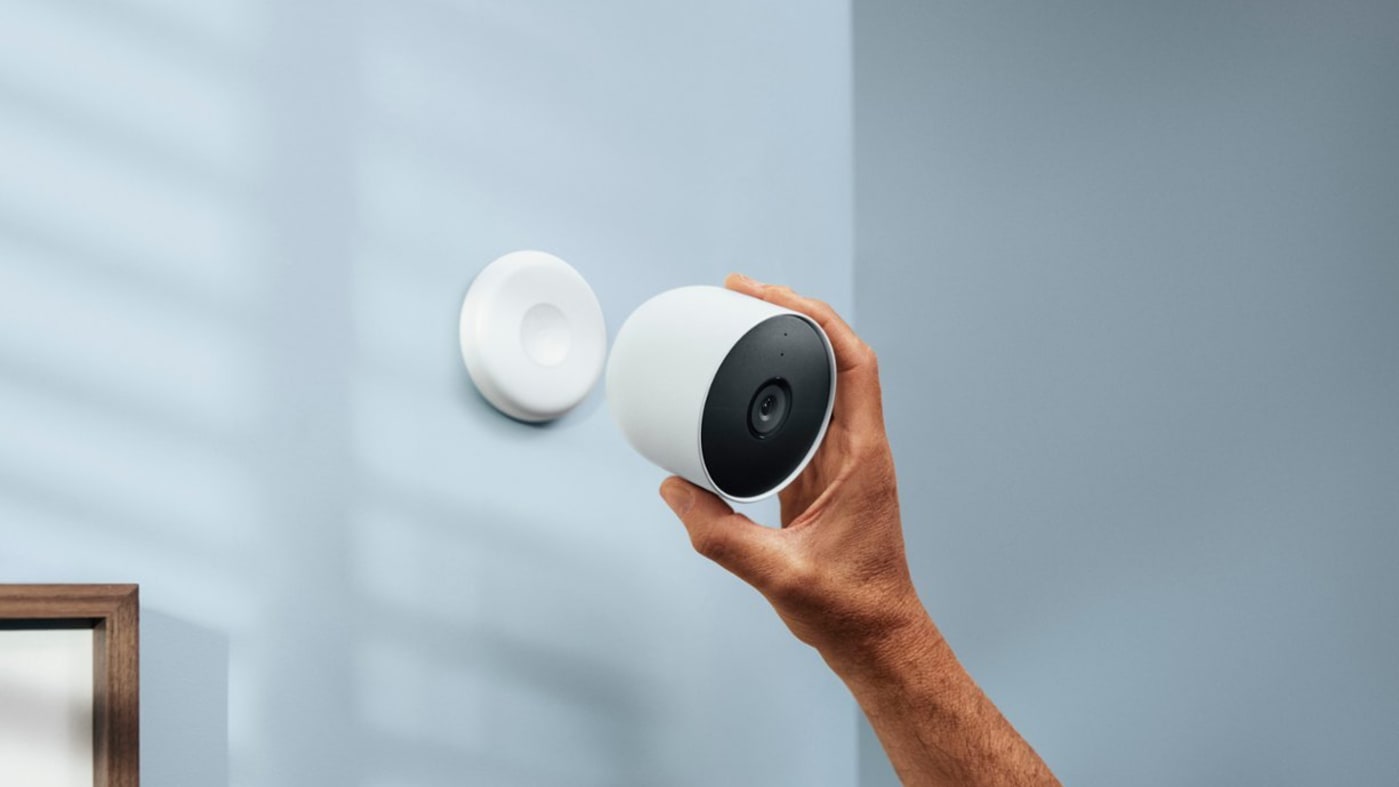 Three-packs of Google’s Nest Cam security cameras are $100 off today
