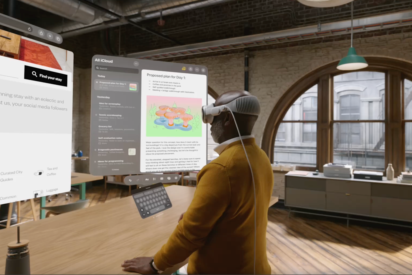 You won't be able to use a Bluetooth mouse with Apple Vision Pro