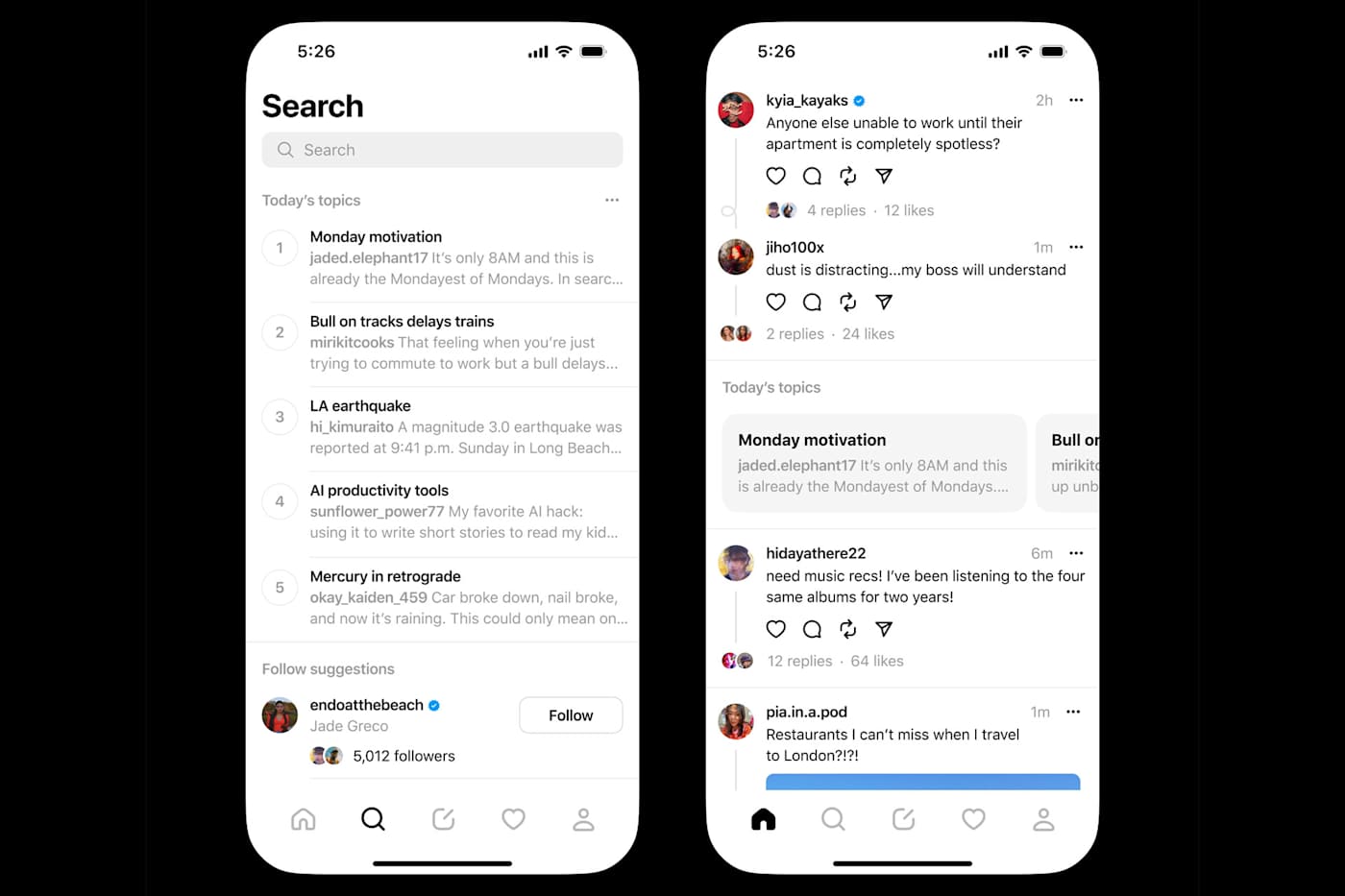 Meta is finally rolling out trending topics on Threads