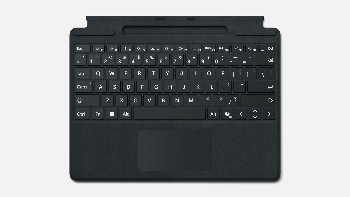 Microsoft's latest Surface Pro Keyboard has bold keys to boost readability