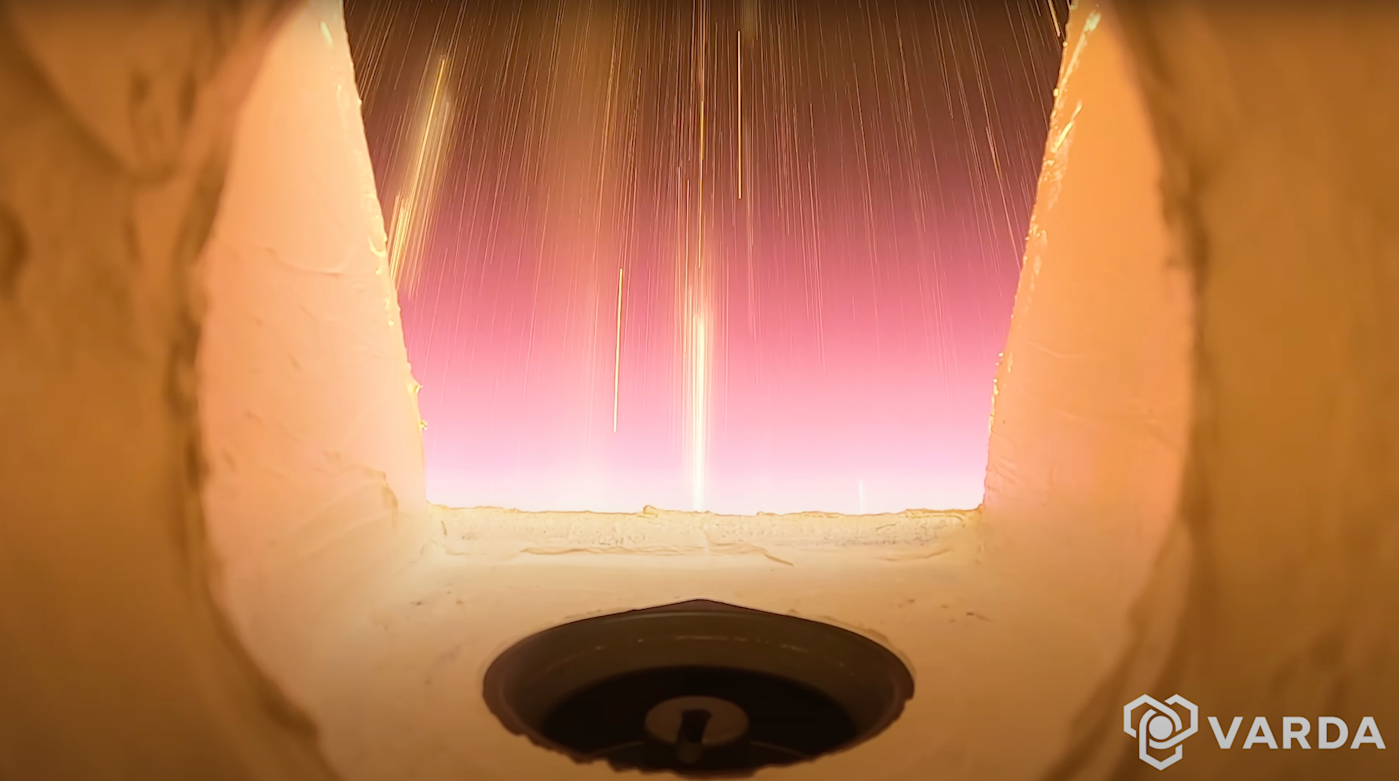 This is what it looks like to reenter Earth's atmosphere from a space capsule's POV