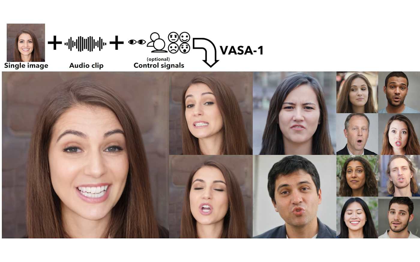 Microsoft's AI tool can turn photos into realistic videos of people talking and singing