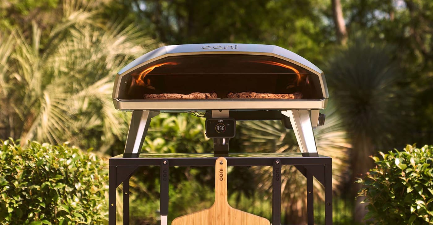 Ooni's largest pizza oven yet offers dual-zone heat control and temperature tracking on your phone