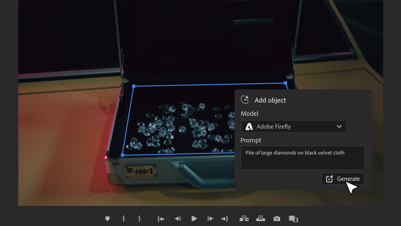 Adobe previews AI object addition and removal for Premiere Pro