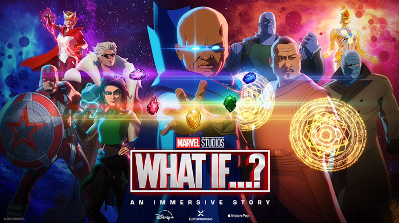 Marvel's making an 'interactive story' based on the What If...? show for Apple Vision Pro
