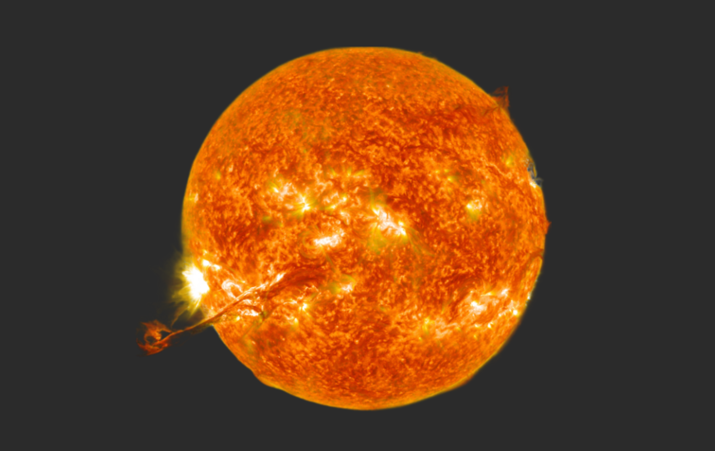 New research places the sun's magnetic field close to the surface, upending decades of theories