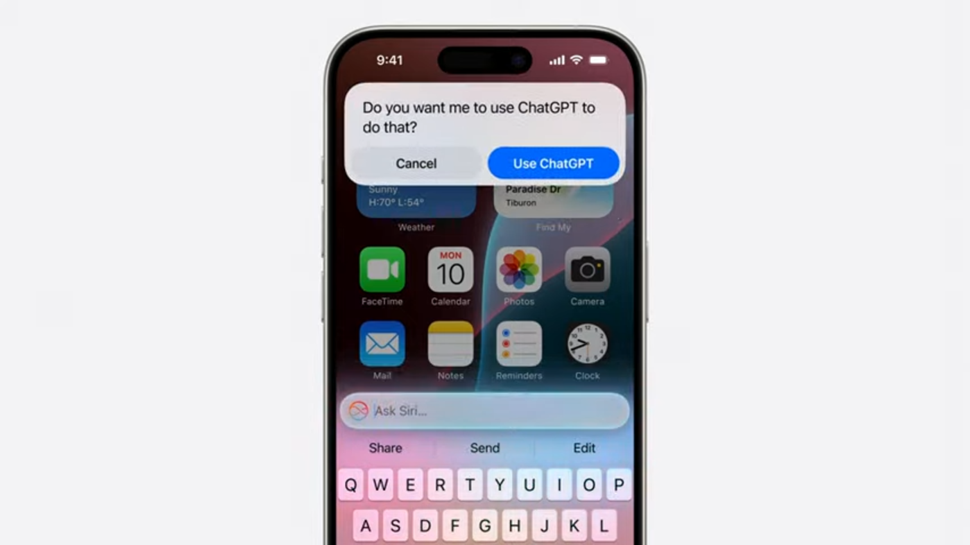 ChatGPT is baked into Apple Intelligence