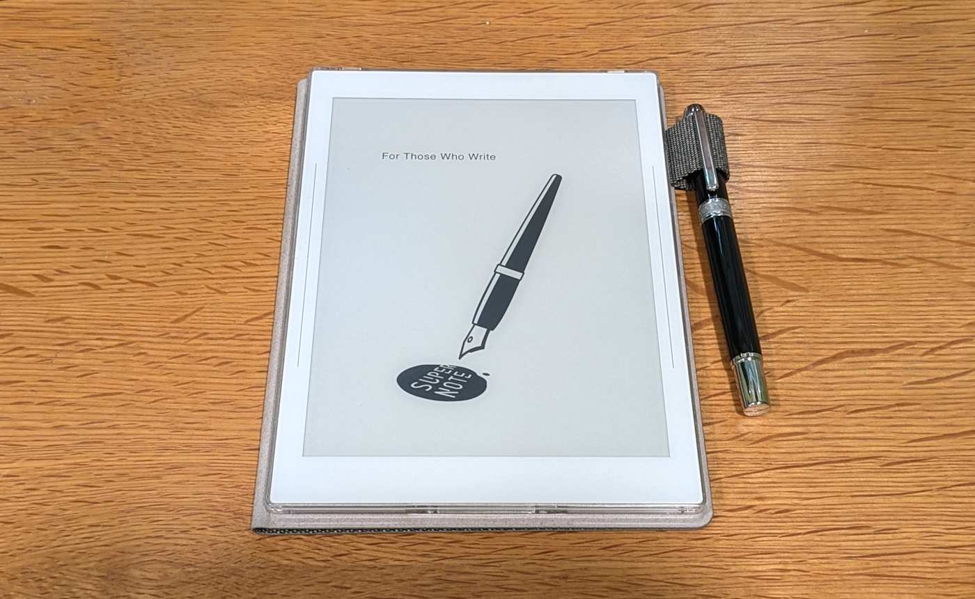 I'm finding the joy in writing again with a little help from the Supernote Nomad
