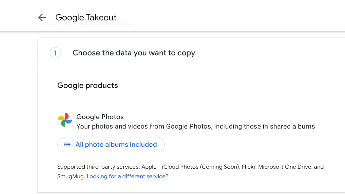 Google Photos will soon seamlessly transfer to Apple's iCloud