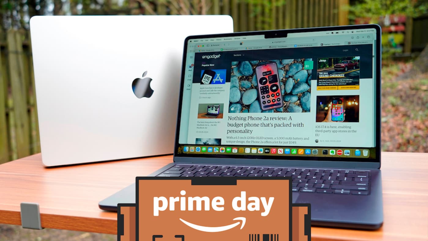 Amazon Prime Day deals on laptops include $200 off the M3 MacBook Air