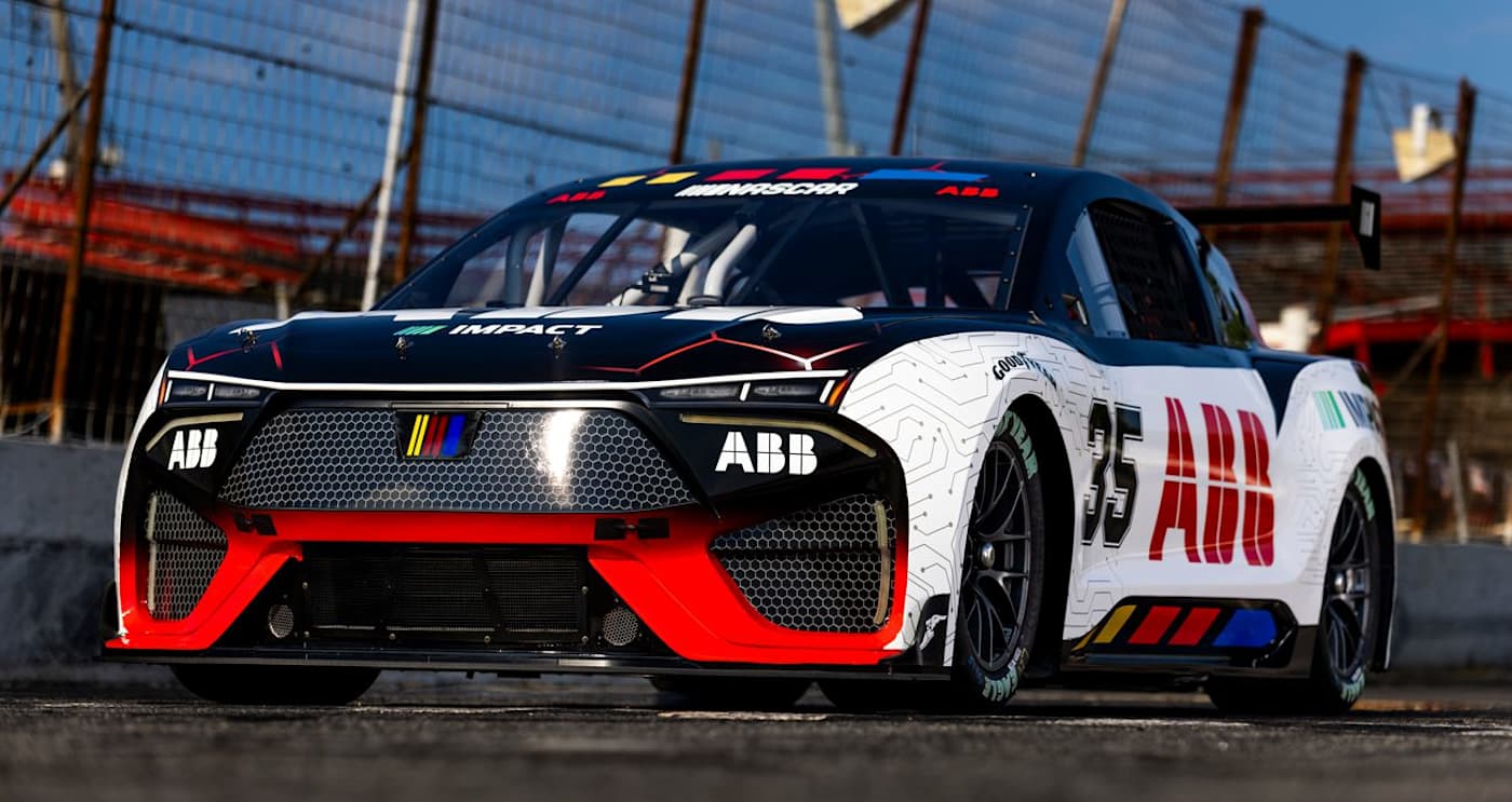Check out NASCAR's first electric race car prototype