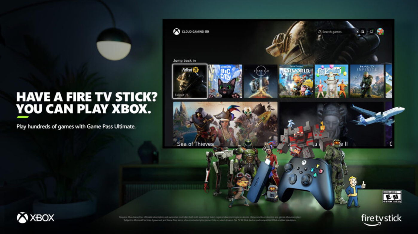 Xbox cloud gaming is now available on some Amazon Fire TV sticks