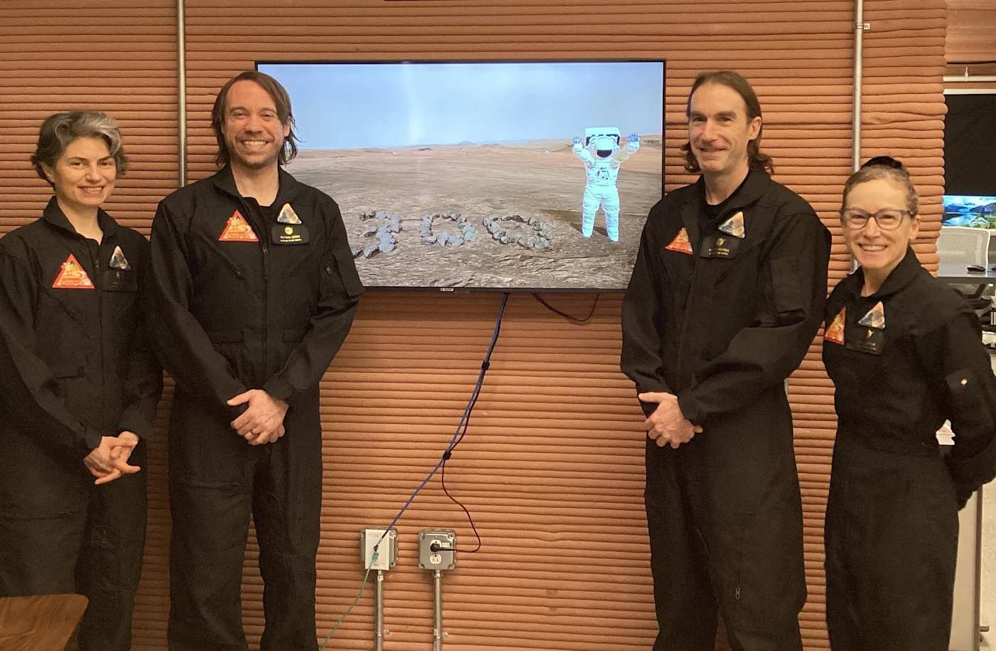 Volunteers who lived in NASA's Mars simulation for over a year will finally emerge today