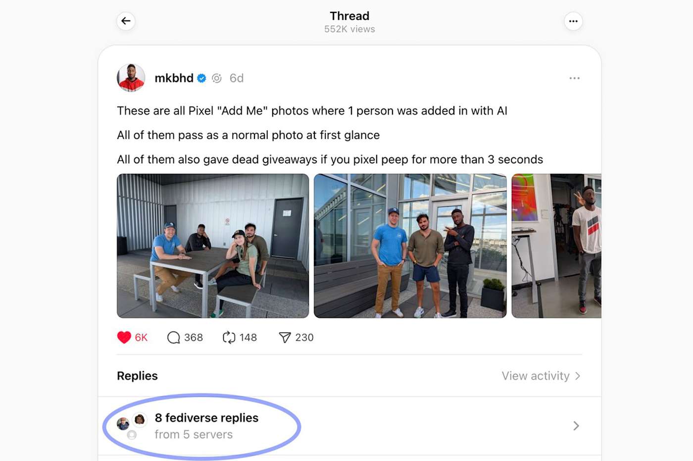 Threads is making fediverse replies more visible in its app