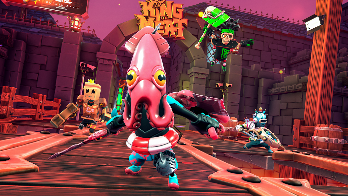 King of Meat preview: A monstrous mash-up of a co-op platformer
