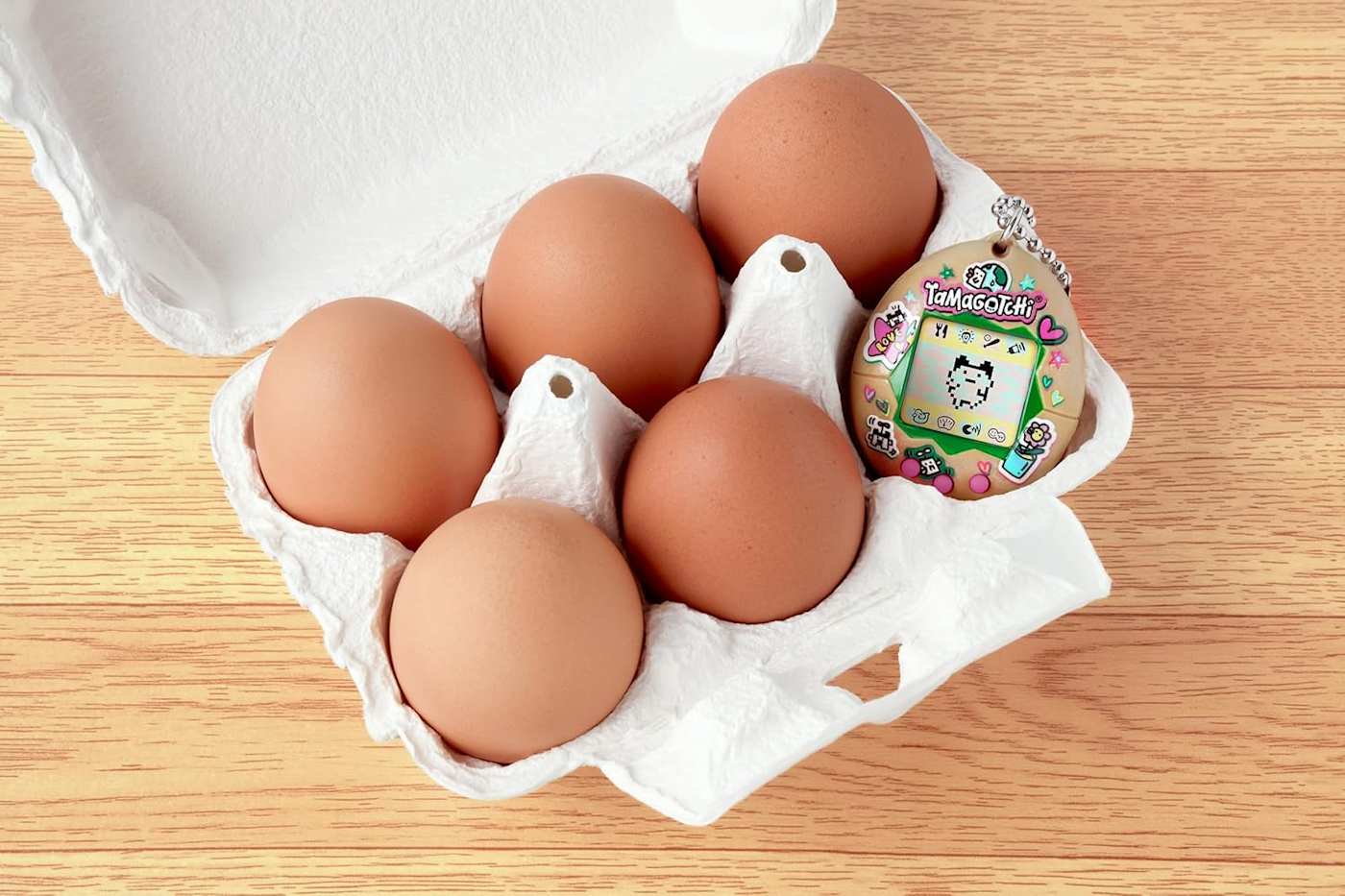 The Morning After: A Tamagotchi made with real egg