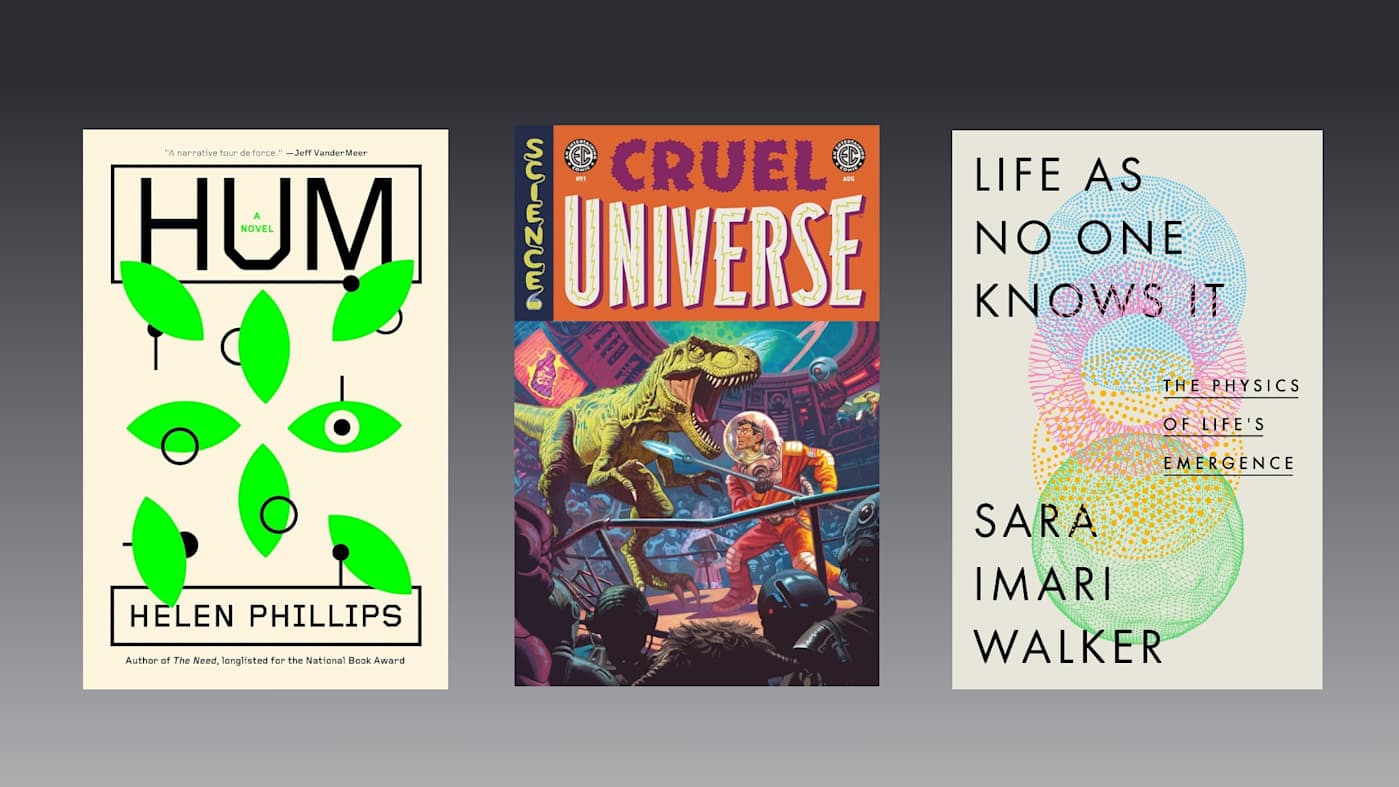 What to read this weekend: Near-future dystopian fiction and a new approach to explaining life's origin