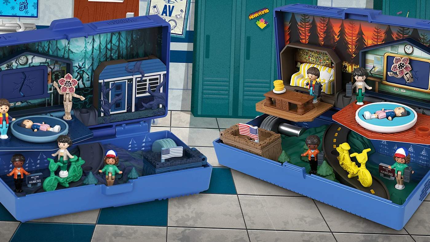 There's a Stranger Things Polly Pocket set, and its design is really clever
